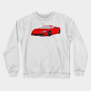 Ferrari SF90 Selfmade car Red Crewneck Sweatshirt